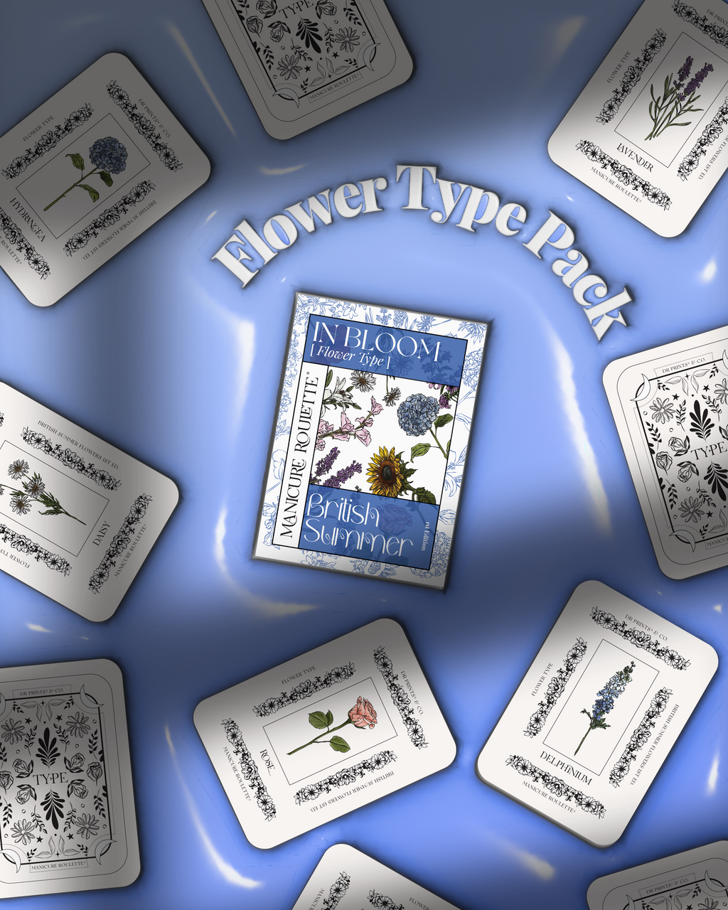 Manicure Roulette: In Bloom | British Summer Flower Type Expansion Pack