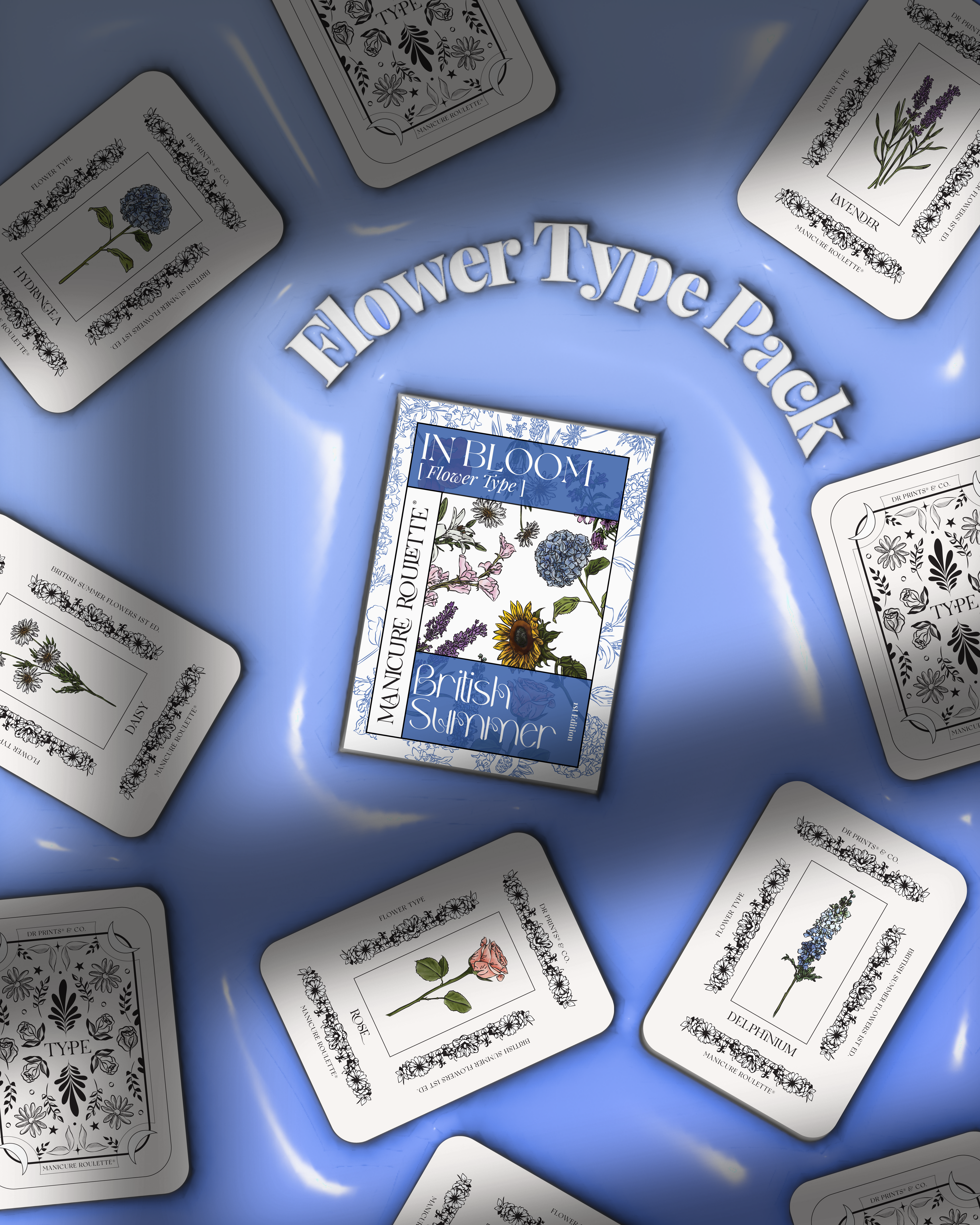Manicure Roulette: In Bloom | British Summer Flower Type Expansion Pack