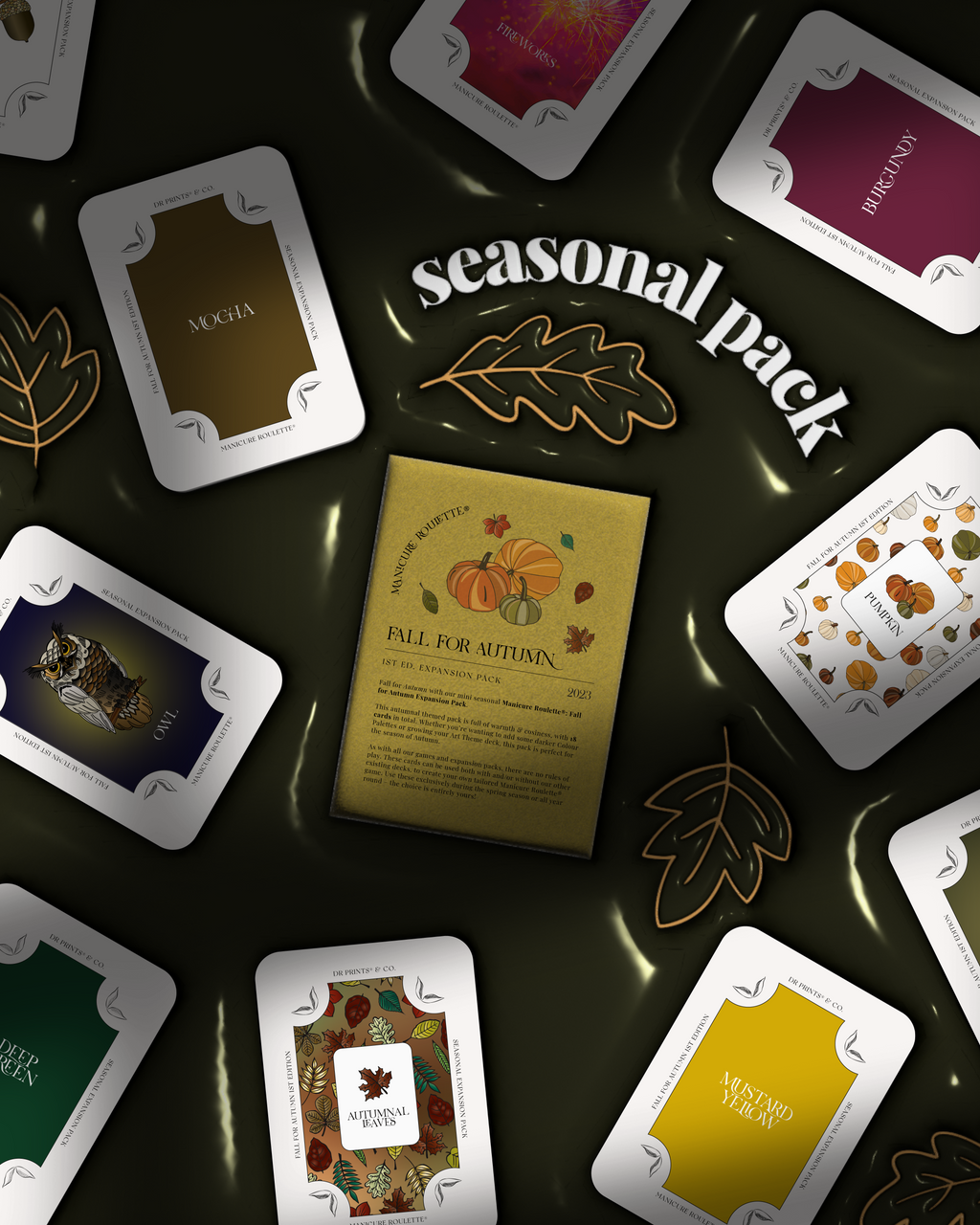 Manicure Roulette Fall For Autumn | Autumnal Fall Seasonal Expansion Pack