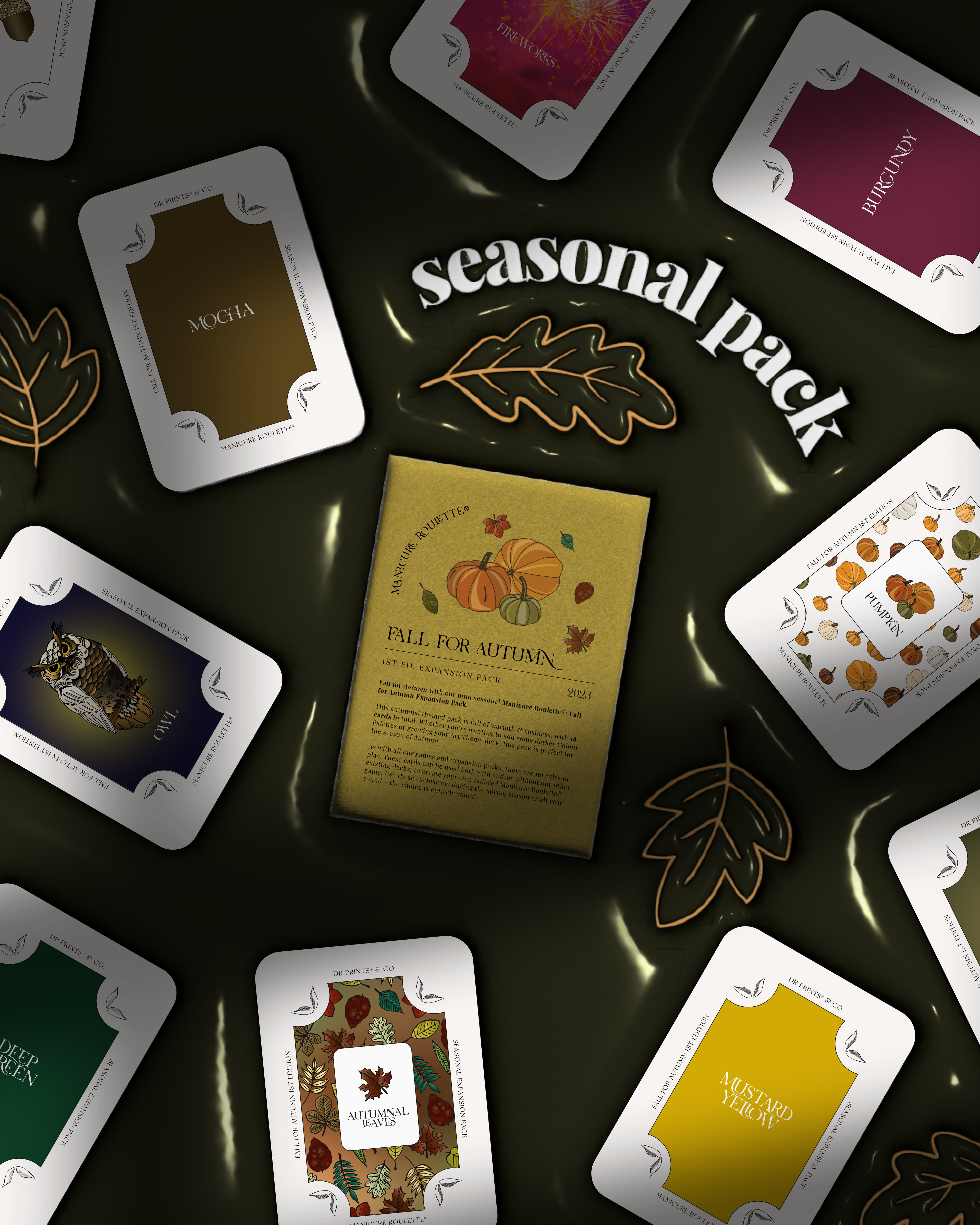 Manicure Roulette Fall For Autumn | Autumnal Fall Seasonal Expansion Pack