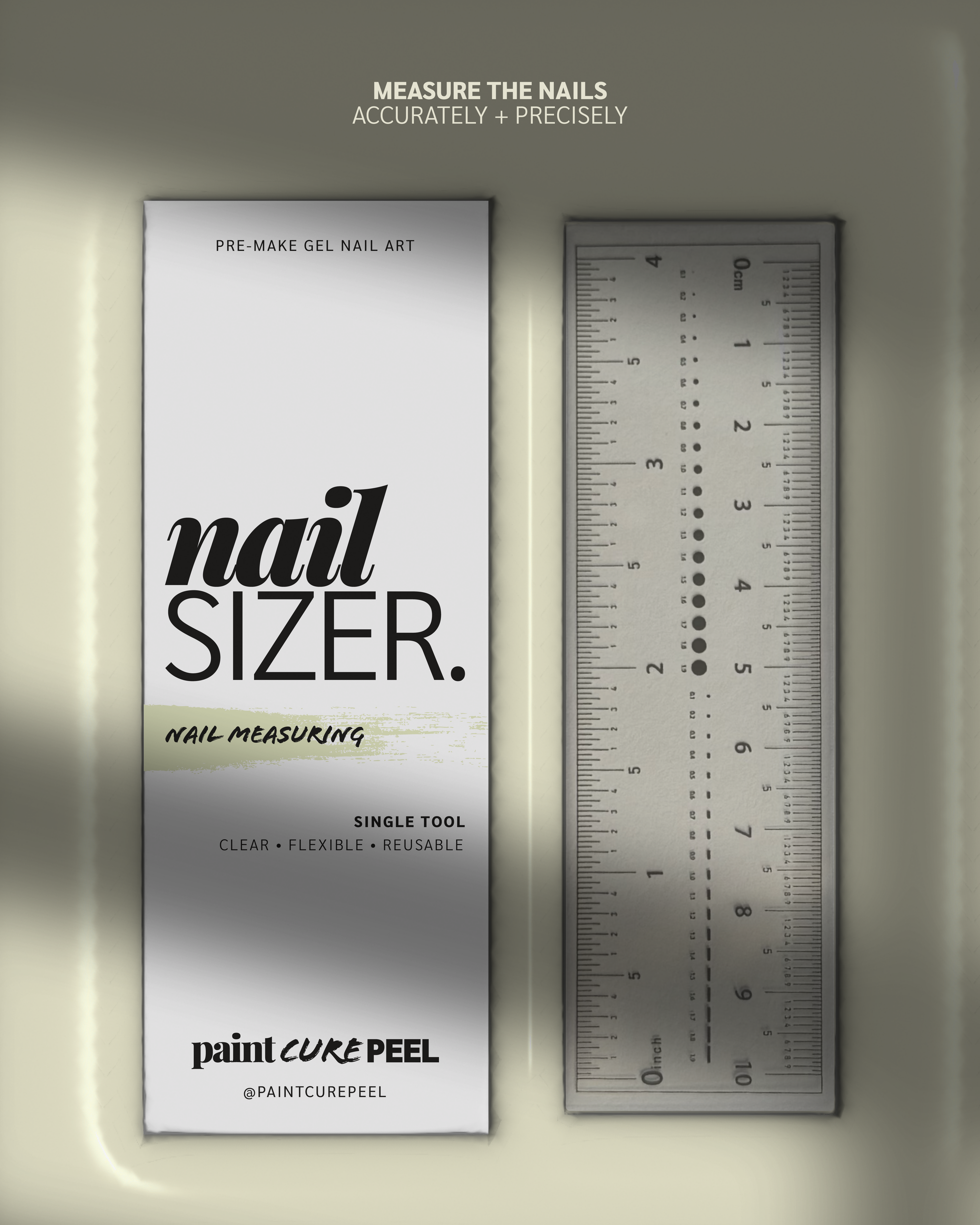 Paint Cure Peel Nail Guides Starter Bundle | Express Nail Art (Worth £52.96)