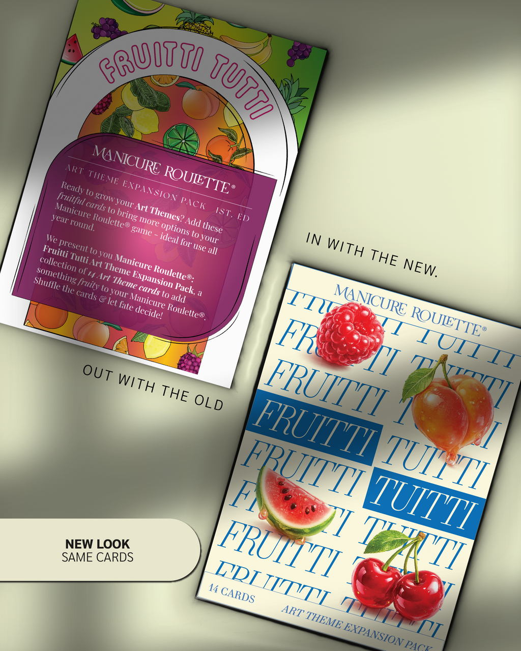 Manicure Roulette Fruitti Tutti | Fruit Art Theme Expansion Pack