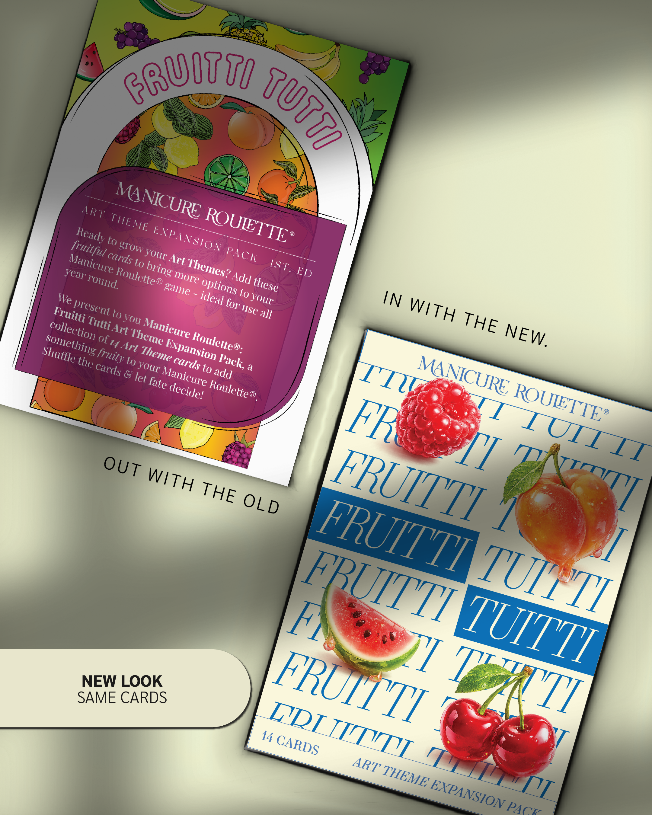 Manicure Roulette Fruitti Tutti | Fruit Art Theme Expansion Pack