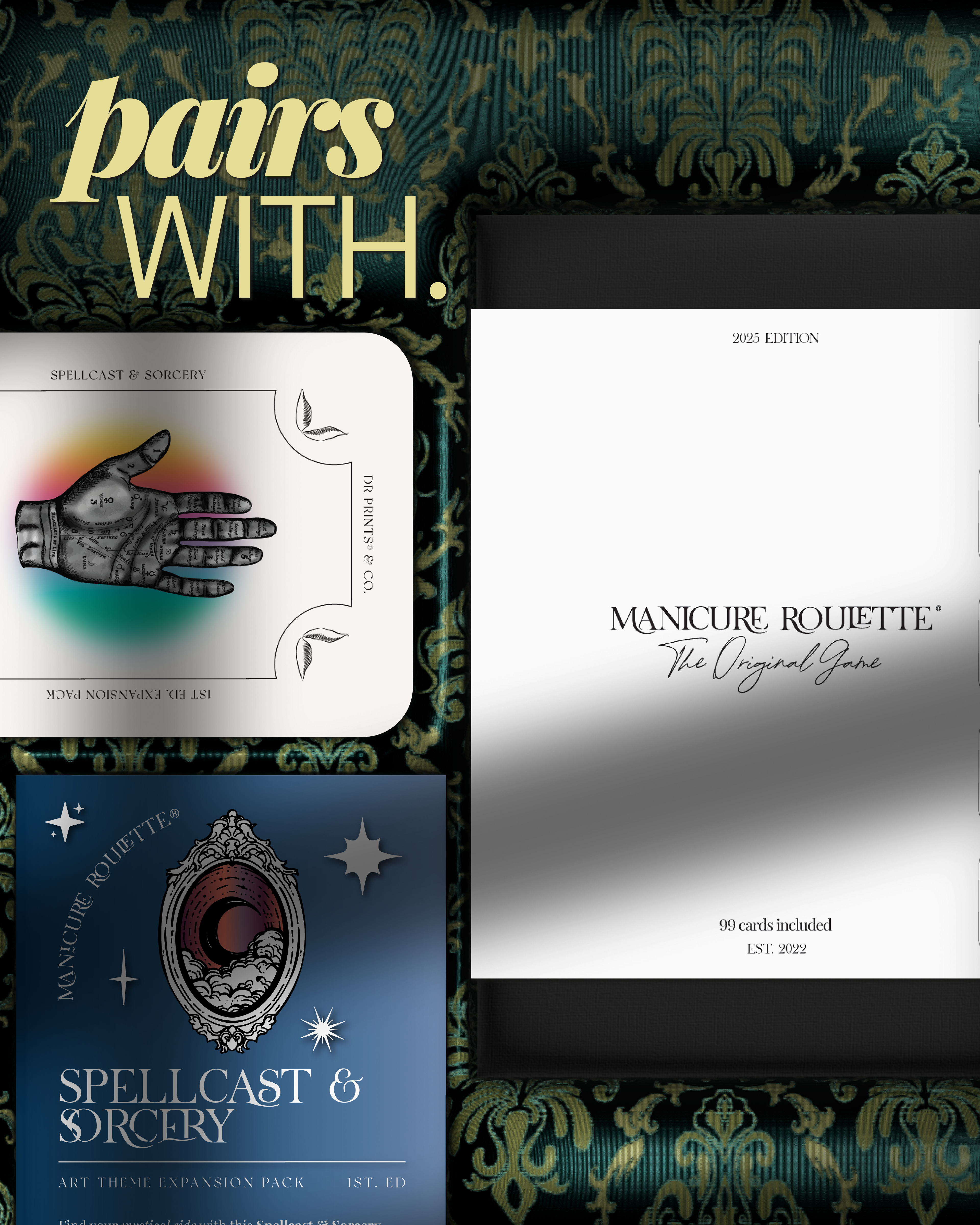 Manicure Roulette Victorian Gothic | Art Theme Expansion Pack