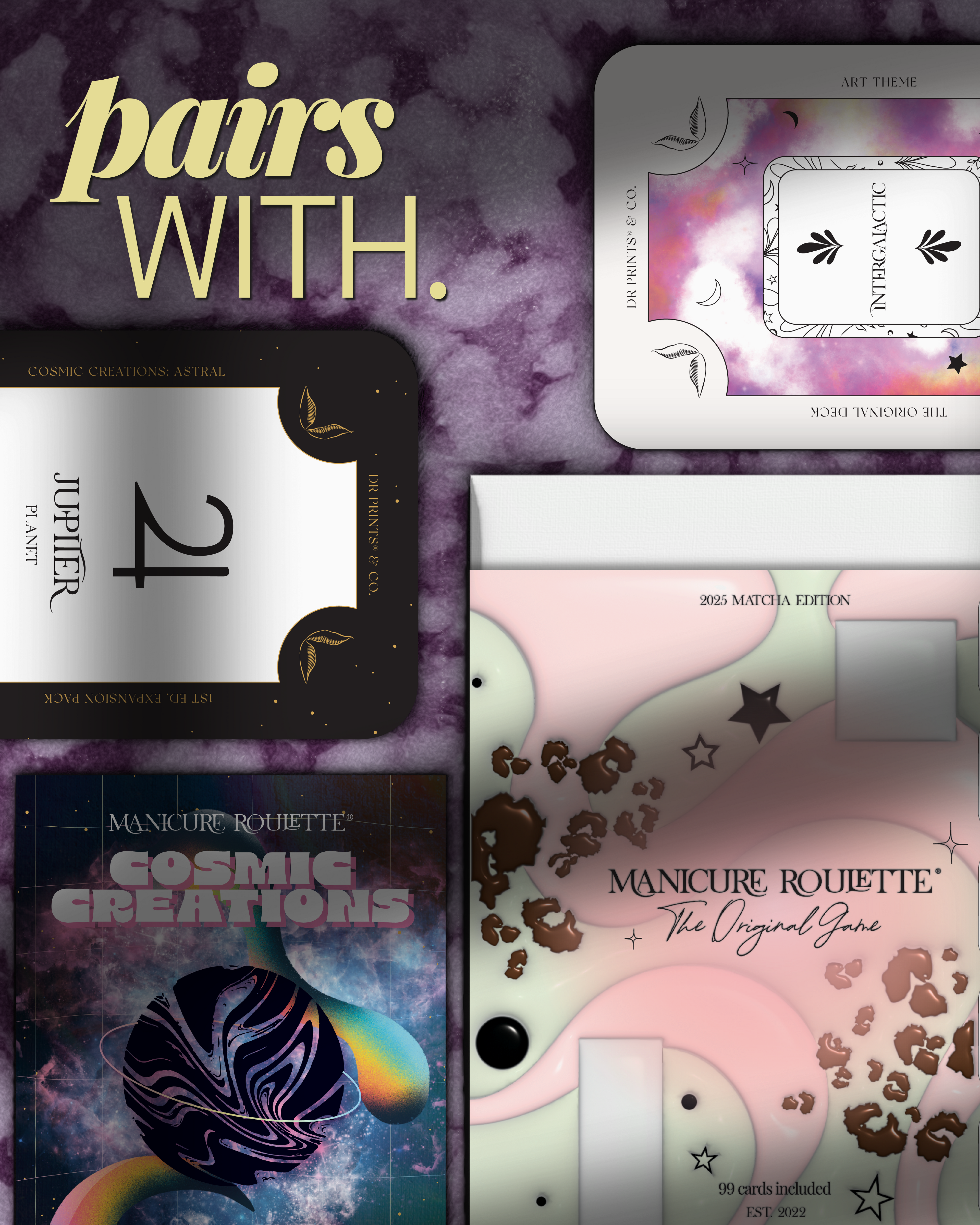 Manicure Roulette Cosmic Creation: Celestial | Art Theme Expansion Pack