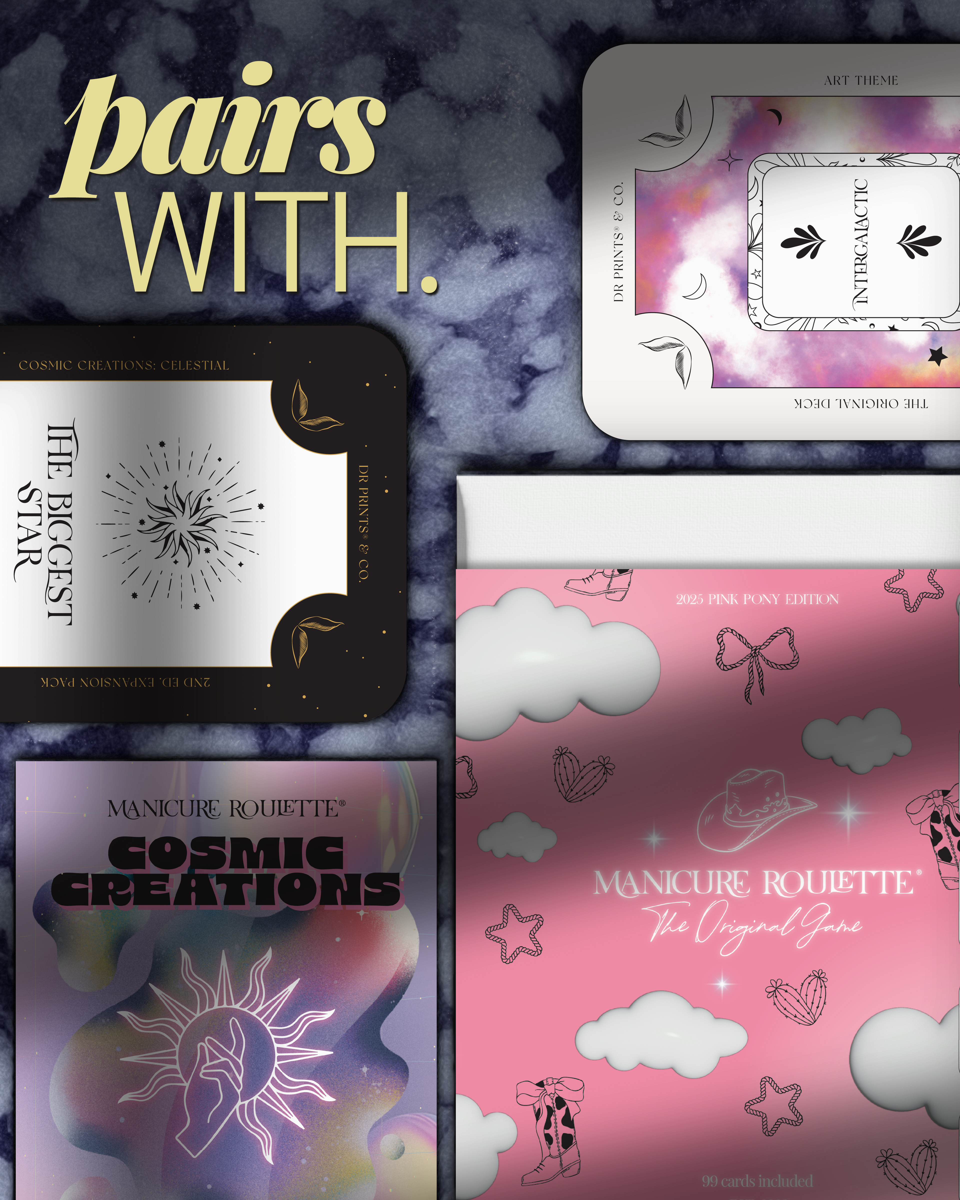 Manicure Roulette Cosmic Creation: Astral | Art Theme Expansion Pack