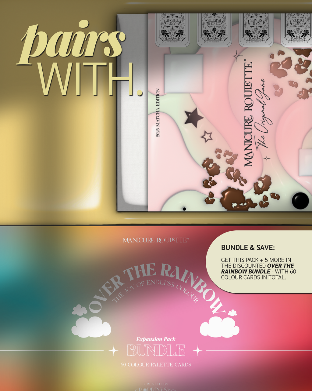 Manicure Roulette Shades of Yellow | Yellow Colours Colour Palette Expansion Pack