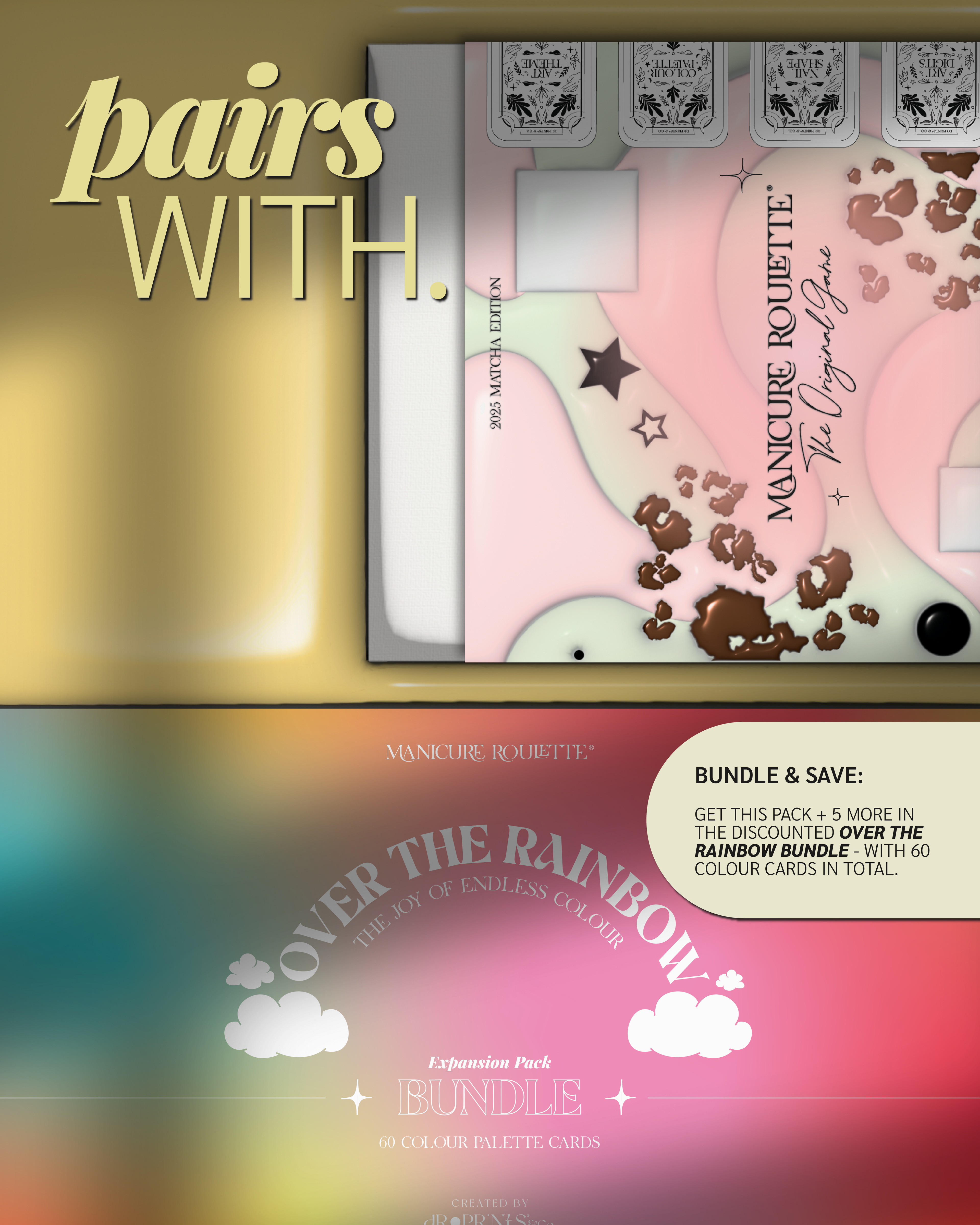 Manicure Roulette Shades of Yellow | Yellow Colours Colour Palette Expansion Pack