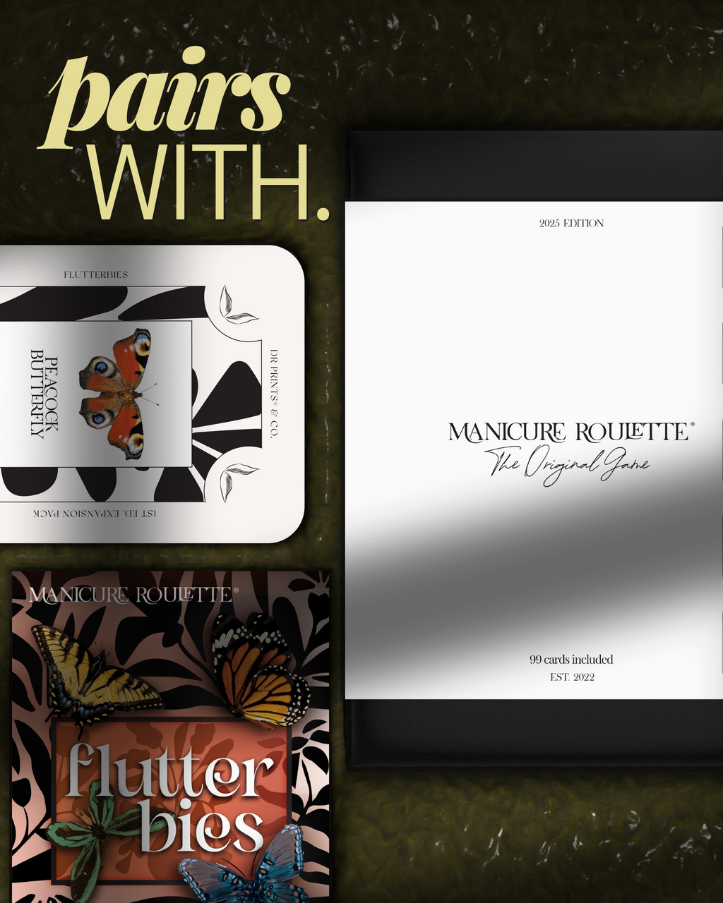 Manicure Roulette Don't Bug Me | Insects, Critters and Bugs Art Theme Expansion Pack