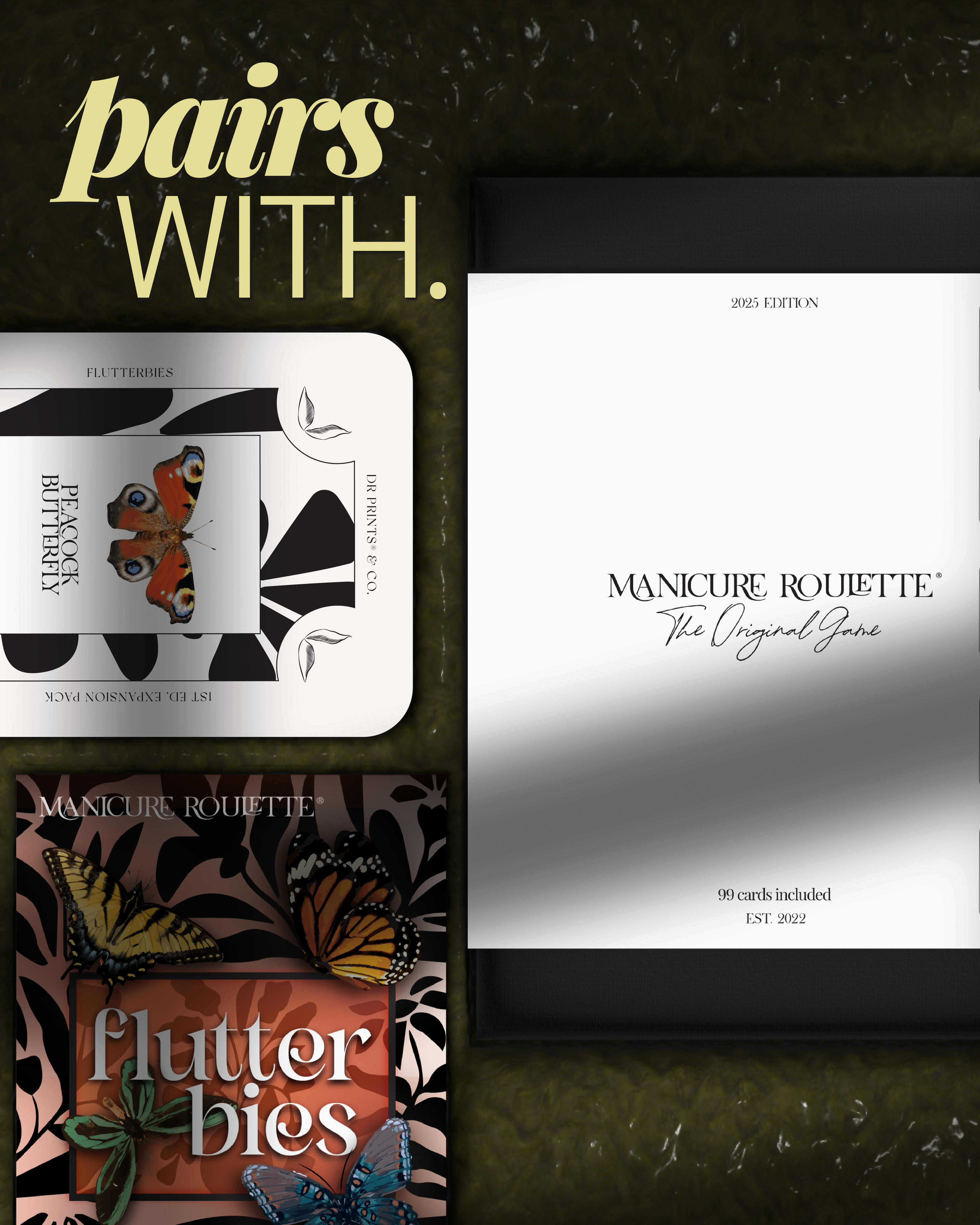 Manicure Roulette Don't Bug Me | Insects, Critters and Bugs Art Theme Expansion Pack