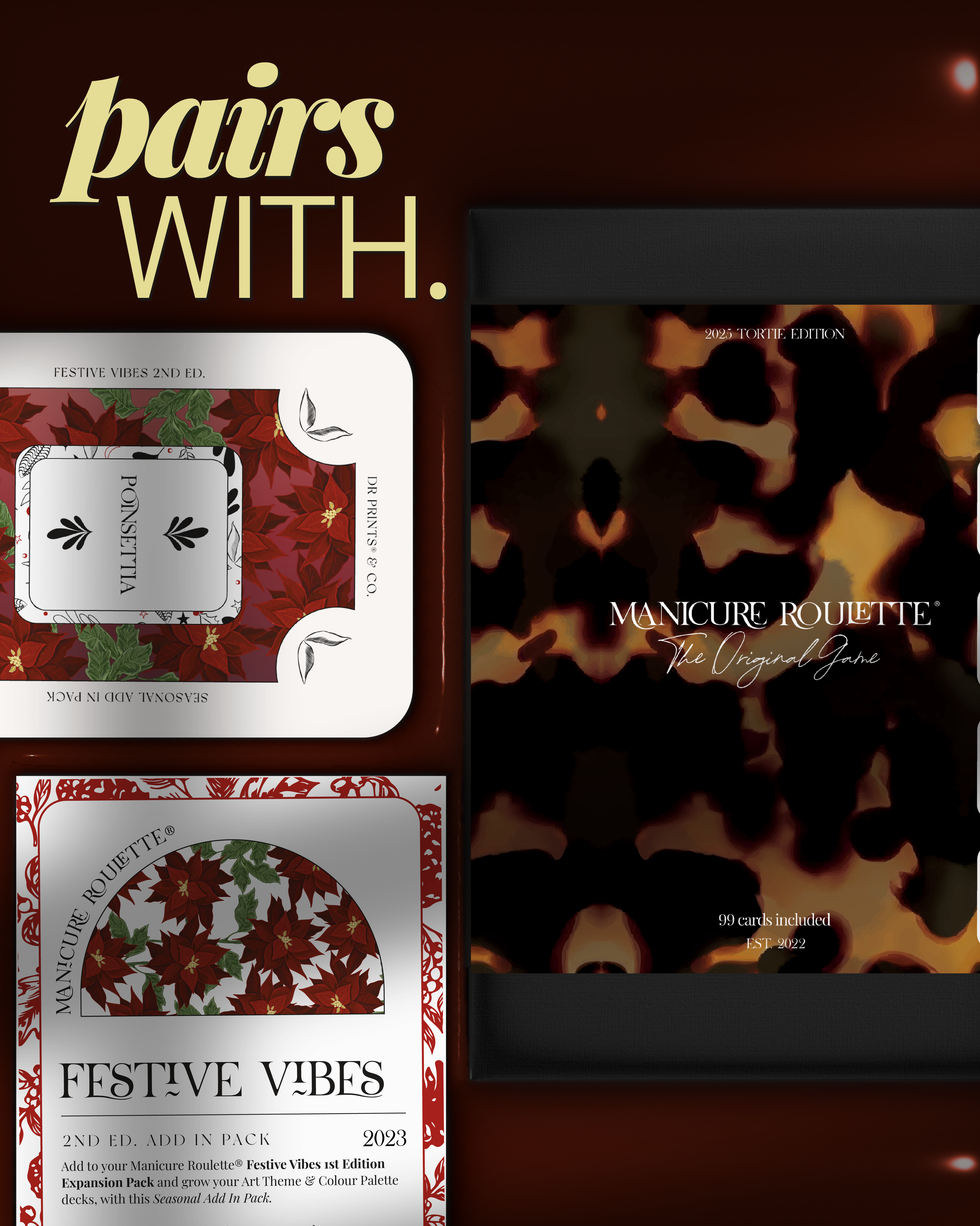 Manicure Roulette Festive Vibes | Christmas Holiday Seasonal Expansion Pack