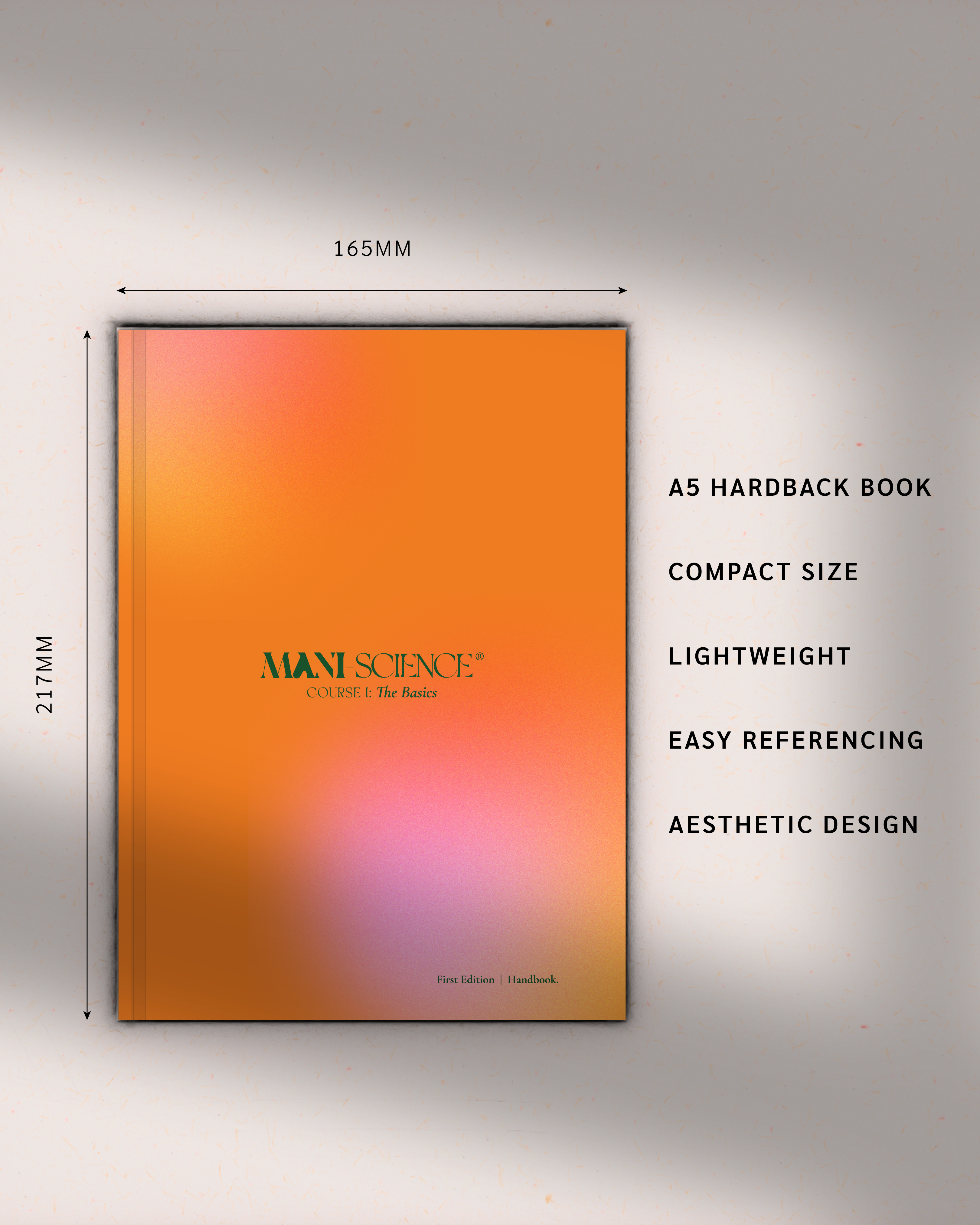 Mani-Science Course I: The Basics - Fundamental Gel Nail Science | Professional Hardback Course Handbook & Reference
