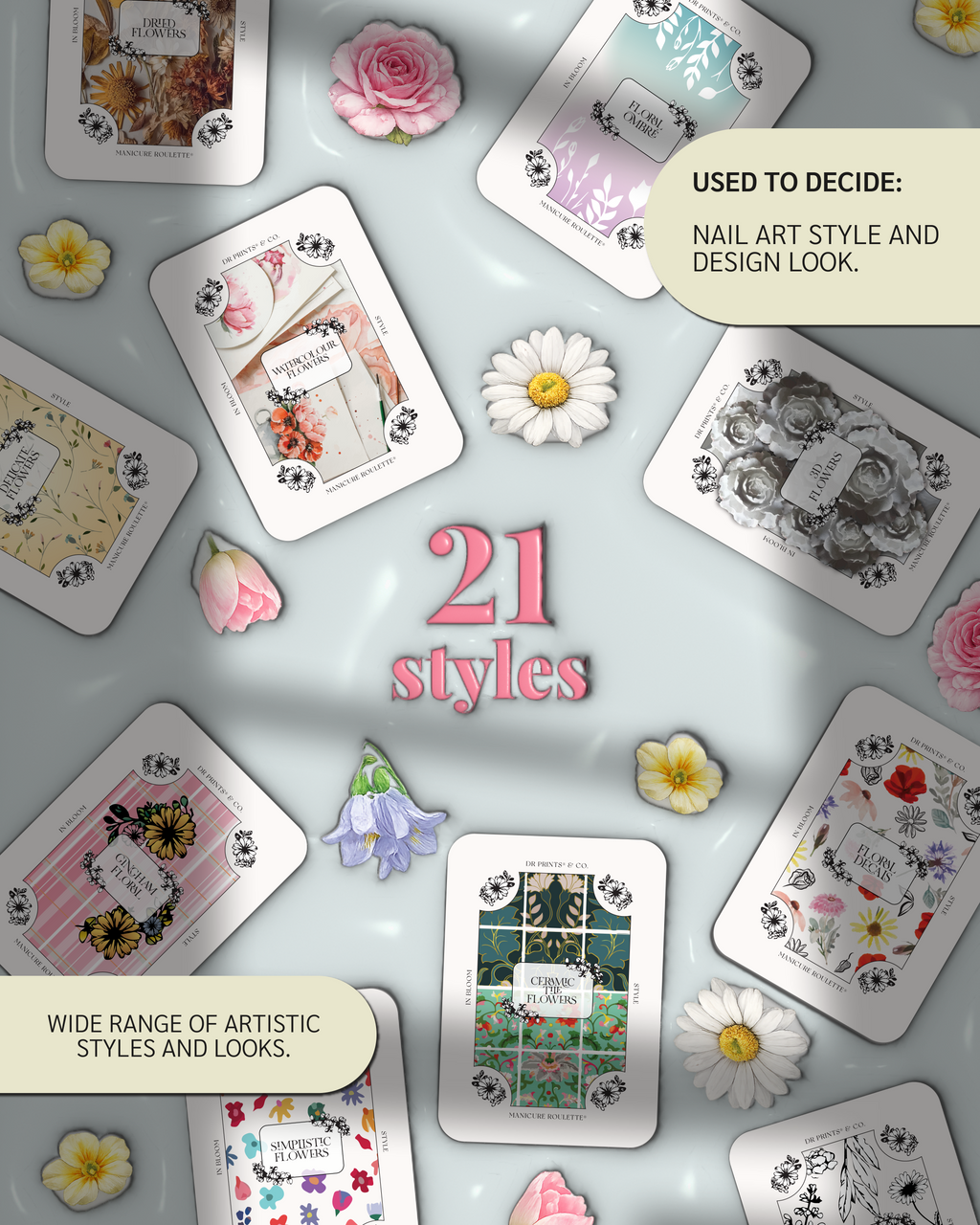 Manicure Roulette: In Bloom | The Floral Game