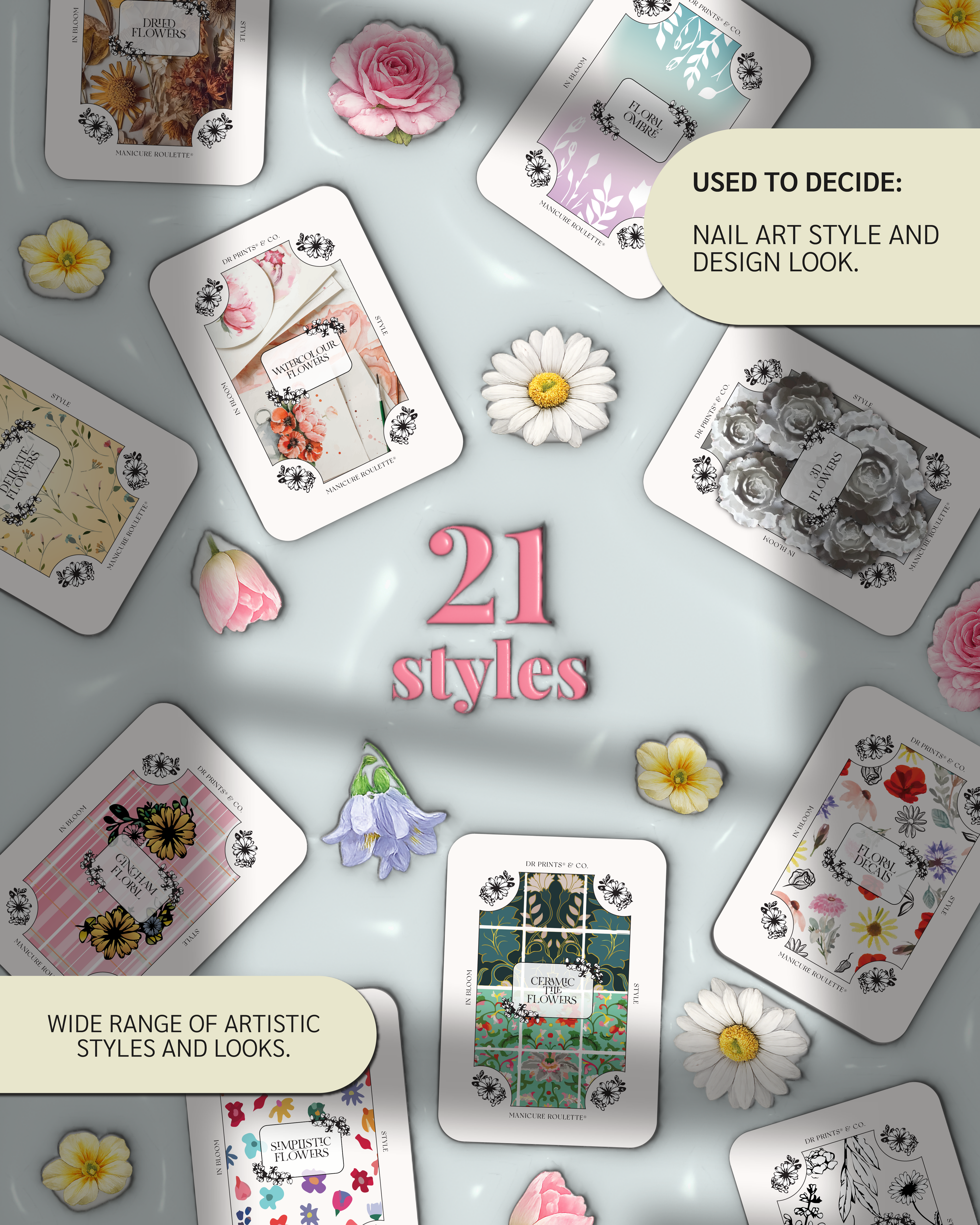 Manicure Roulette: In Bloom | The Floral Game