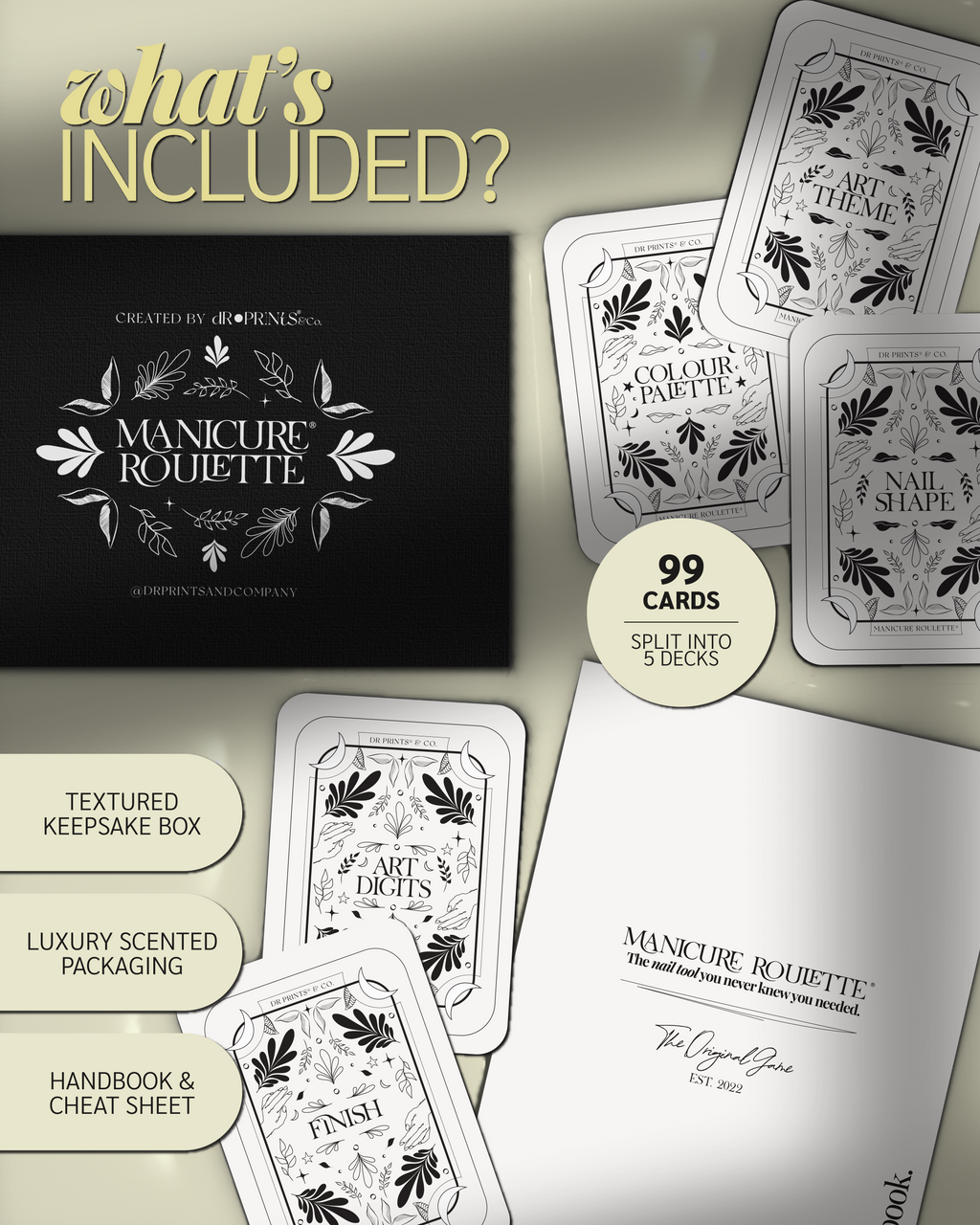 Manicure Roulette The Original Game Starter System