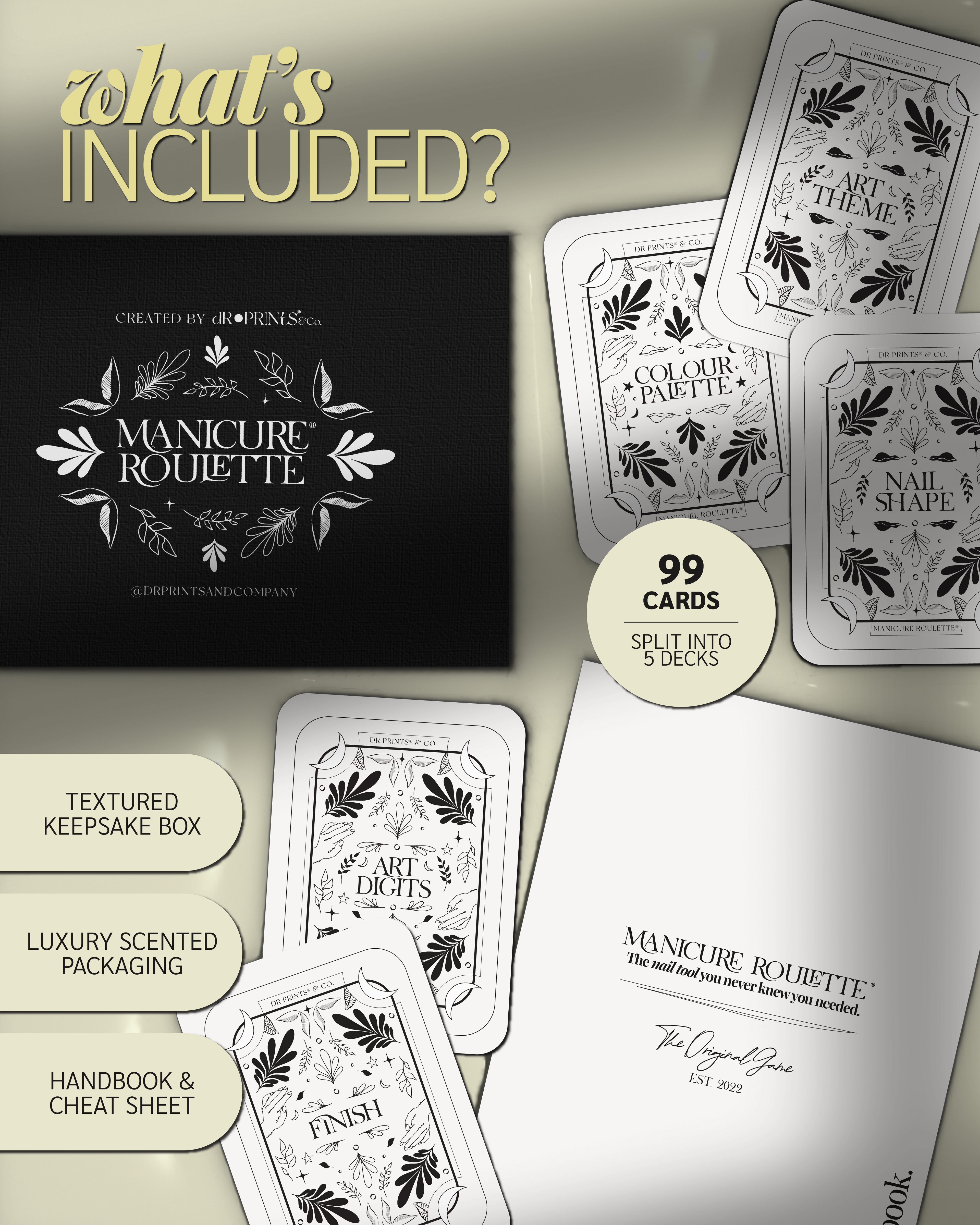 Manicure Roulette The Original Game Starter System
