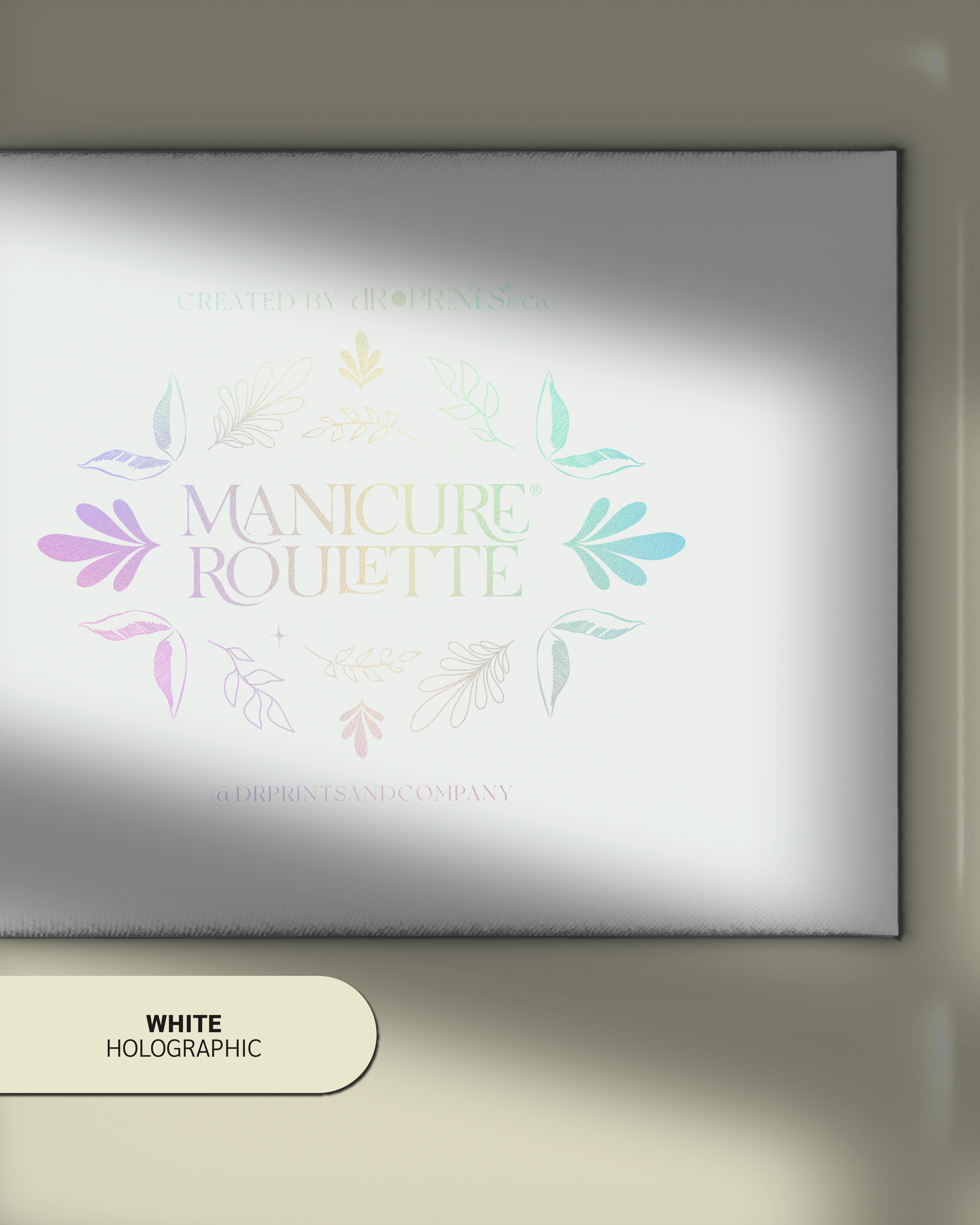 Manicure Roulette Collectors Box | Manicure Roulette Card & Expansion Pack Storage Box